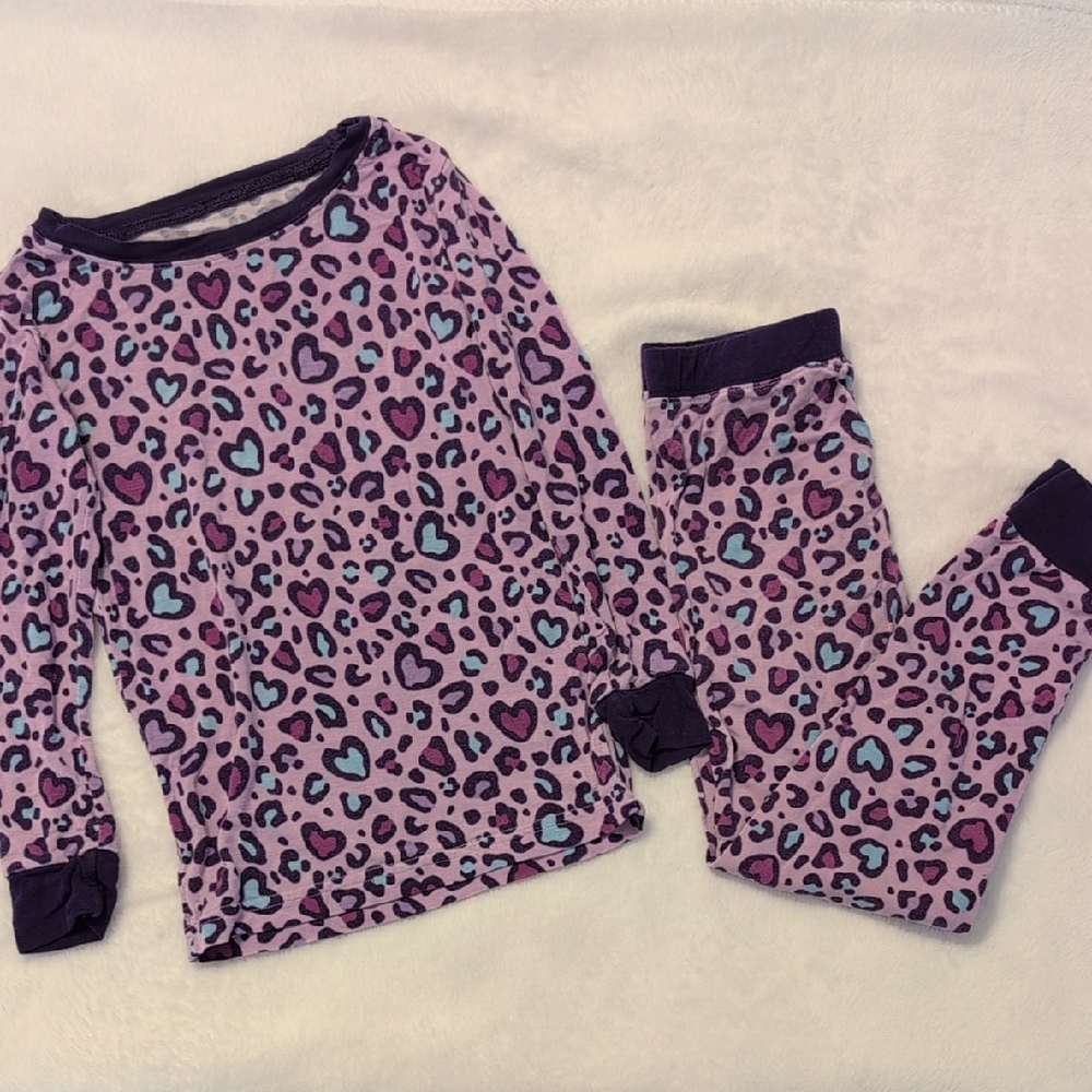Little Sleepies Purple Leopard